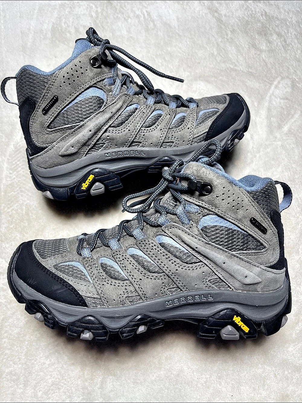 Merrell Moab 2 Women's Hiking Shoes Gray Black US 6.5